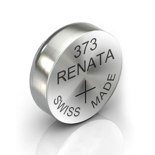 Renata 373 Watch Battery Swiss Made Silver Coin SR916SW 1.55V All Pack - TradeNRG UK